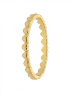 Lucardi Кольцо в форме сердца из серебра 925 пробы