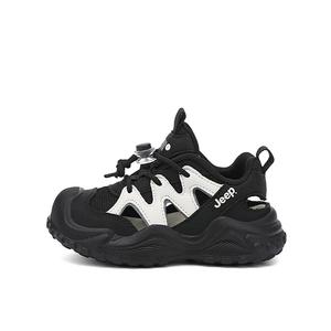 Детские сандалии с низким верхом, устойчивые к истиранию, легкие, амортизирующие, противоскользящие, с защитой от ударов Jeep, розовый