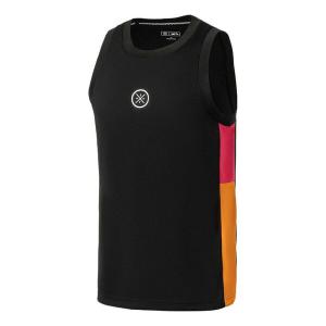 Футболка баскетбольная майка way of wade Li-Ning, черный