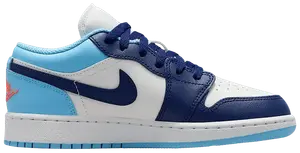 Кроссовки Air Jordan 1 Low GS, синий