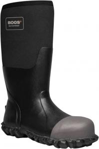 Мужские ботинки BOGS Mesa с металлическим носком и высокой щиколоткой, черный