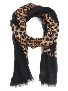 Шарф COLLEZIONE ALESSANDRO Aurea, коричневый