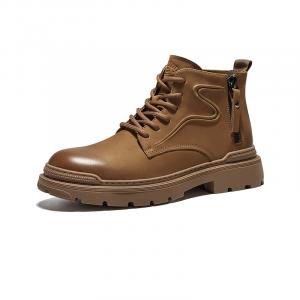 Hautton Jeans Короткие полусапоги мартин мужские верблюжий, цвет Camel