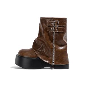 Old Meow Ботильоны женские коричневые