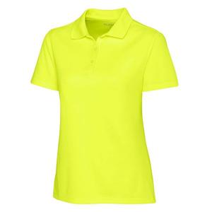 Женская поло Spin performance pique Clique, High Vis Yellow