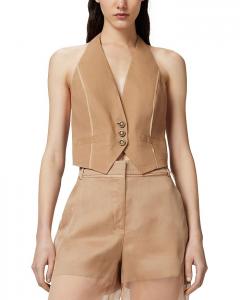 Жилет Cornacchia PINKO, коричневый