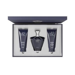 Turathi Homme Blue EDP 90 мл + ASB 100 мл + Гель для душа 100 мл Afnan
