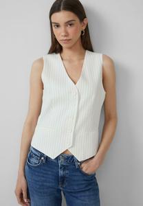 Жилет STREIFEN QS, кремовый