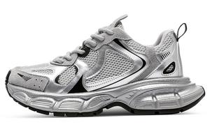 Низкие массивные кроссовки унисекс C°BANNER, черный серебристый