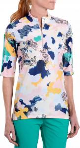 Женская рубашка для гольфа SwingDish Neva с рукавами до локтя