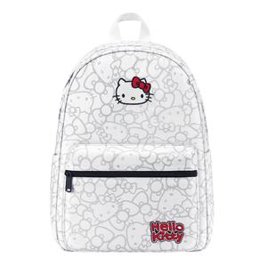 Sanrio Рюкзак из полиэстера, Hello Kitty White