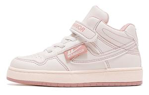 WARRIOR Антискользящие износостойкие детские скейтбординговые ботинки beige/pink kids