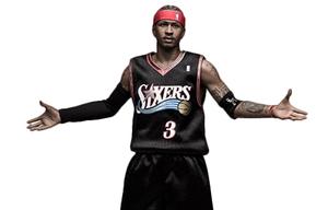 Фигурка для действий в масштабе 1/6 nba баскетбол Allen Iverson RM 1060 Upgrade Edition ENTERBAY