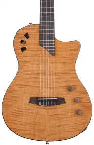 Акустико-электрогитара Cordoba Stage с нейлоновыми струнами - натуральный янтарь