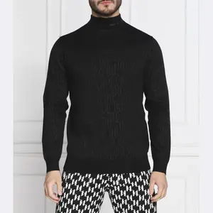 Водолазка стандартного кроя Karl Lagerfeld, черный