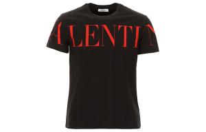 Футболка с принтом логотипа Valentino, черный