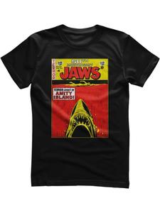 Футболка JAWS 50th Anniversary T-Shirt черного цвета Jaws