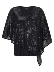 Goldner Лонгслив в черном цвете