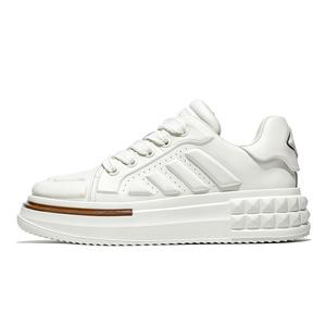 Износостойкие легкие кроссовки для скейтбординга Lava Series, увеличивающие рост, для мужчин MOERBAI, White