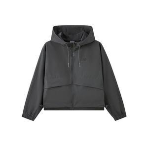 New Balance Женская куртка темно-серого цвета, Dark Gray