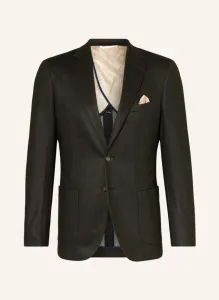 Пиджак приталенного кроя из трикотажа Paul, зеленый