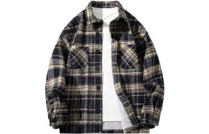 Куртка Unisex Shirt Collar Moderate Others VanCamel, черный plaid