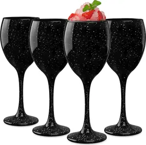 Набор из 4 бокалов для красного вина GLASMARK Galaxy Black объемом 300 мл (макс. 325 мл) Glasmark KROSNO 1992