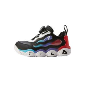 FILA KIDS Детские баскетбольные кроссовки BOA Low Top черный/Bachelor Blue