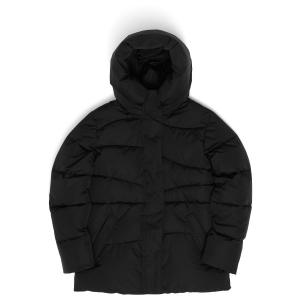 Женская стеганая куртка с волнами - зимняя куртка Mazine, черный