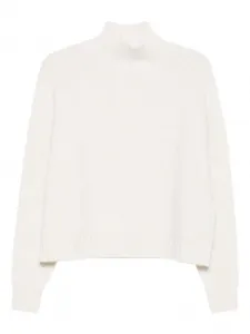 Свитер с высоким воротником Elisabetta Franchi, нейтральный