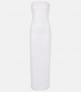 Свадебное платье макси с бисером и пайетками Rotate, Erget