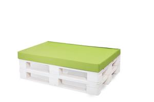 Подушка-поддон 120x40см | подушка сиденья | европоддоны | напольная подушка для детей | подушка для поддонов на открытом воздухе известь | Напольная подушка Setgarden, лайм