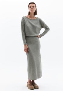 Юбка А-силуэта SOFT TOUCH HIGH  OXXO, серый