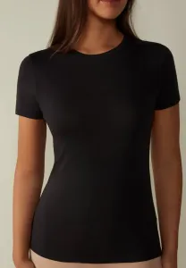 Базовая футболка с коротким рукавом ultrafresh Intimissimi, Black
