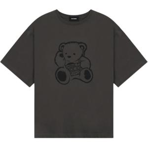 Футболка Unisex Charcoal Gray WE11DONE, серый