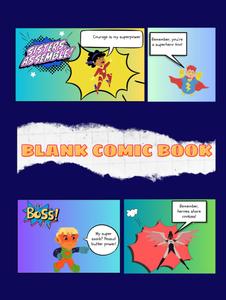 BLANK COMIC BOOK (Independently published)