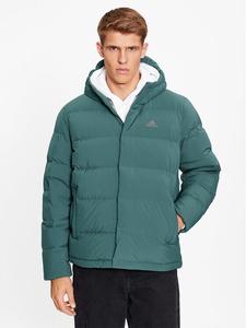 Пуховик стандартного кроя Adidas, синий