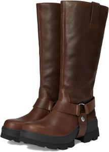 Сапоги женские SOREL Joan Frwd высокие кожаные, коричневый