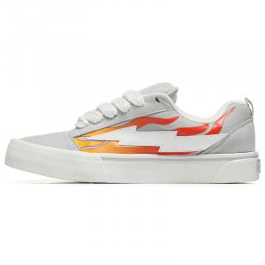 1xact Cover Устойчивые к скольжению и истиранию, легкие, дышащие, поддерживающие низкие скейтерские кроссовки унисекс Flame Gray, цвет Flame Gray