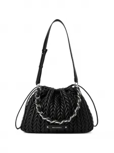 Сумка на плечо K/Weave среднего размера Karl Lagerfeld, черный