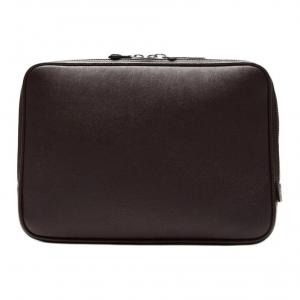 Acne Studios Сумка для ноутбука из телячьей кожи унисекс Chocolate Brown