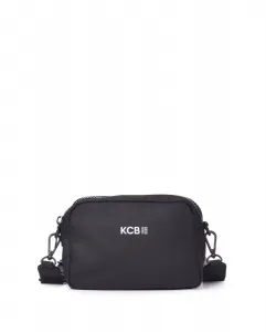 Маленькая черная женская сумка через плечо Cube Kcb