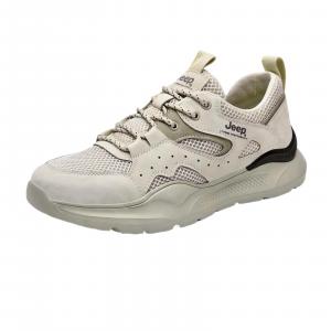 Низкие походные ботинки мужские песочного цвета Jeep, Sand