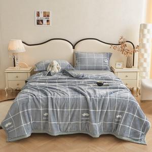 Antarctic Комплект постельного белья из утолщенного велюра (простыня 200х230 см, 2 наволочки), цвет Huzige