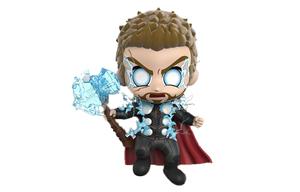 Тор Мстители 3 Война бесконечности Тор боевая версия Cosbaby миниатюрная коллекционная кукла 11,5 см фигурка Hot Toys