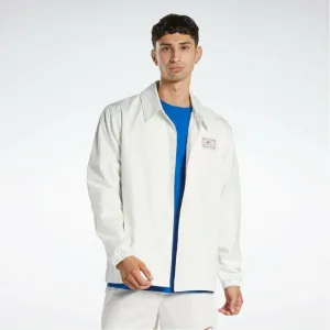 Тренерская куртка для баскетбола/BB BBALL COACHES SNAP JKT Reebok, цвет White_Hn5809