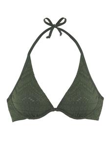 Верх бикини LASCANA, оливковый