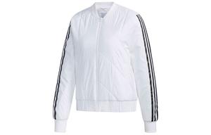 Стеганая куртка женская белый Adidas Neo