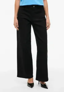 Vichia solid hw wide leg Vila, Black