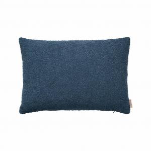 Чехол на подушку Blomus Boucle, чехол для головы или диванных подушек, темно-синий, 40 x 60 см, 66606
